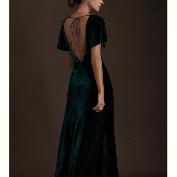 Jenny Yoo Velvet Dress - Picture 8 of 8